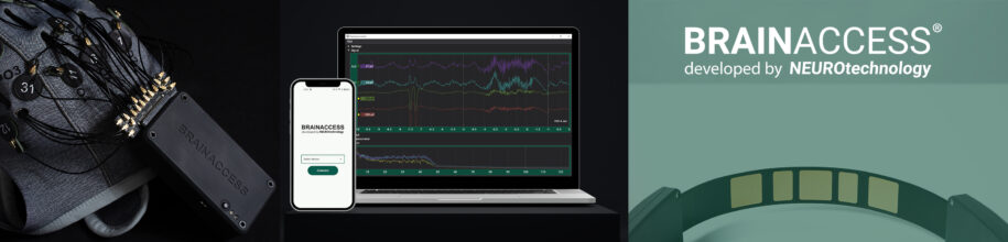 brainaccess mobile app visuals